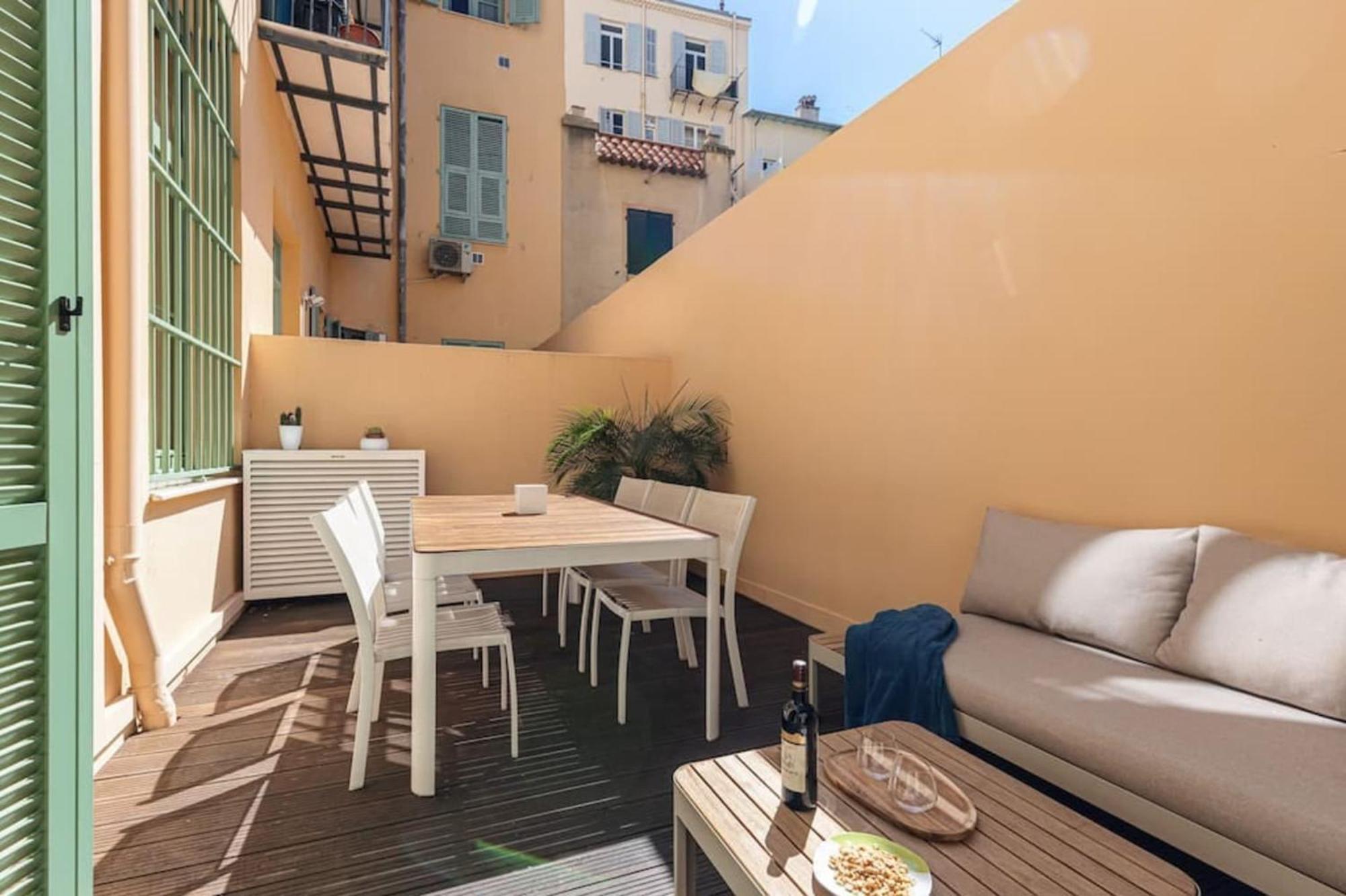 Gubernatis - Beautiful Duplex With Terrace Apartment Nice Ngoại thất bức ảnh
