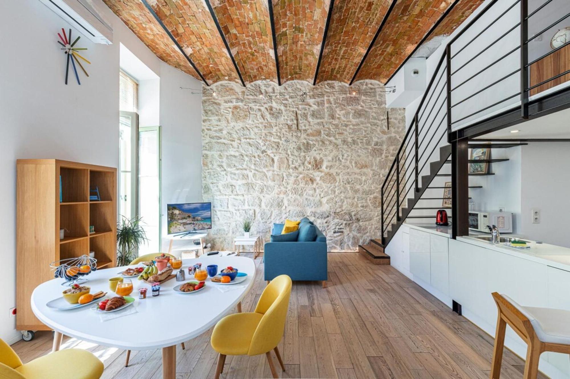 Gubernatis - Beautiful Duplex With Terrace Apartment Nice Ngoại thất bức ảnh