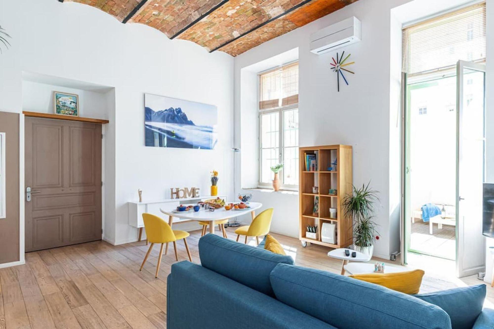 Gubernatis - Beautiful Duplex With Terrace Apartment Nice Ngoại thất bức ảnh